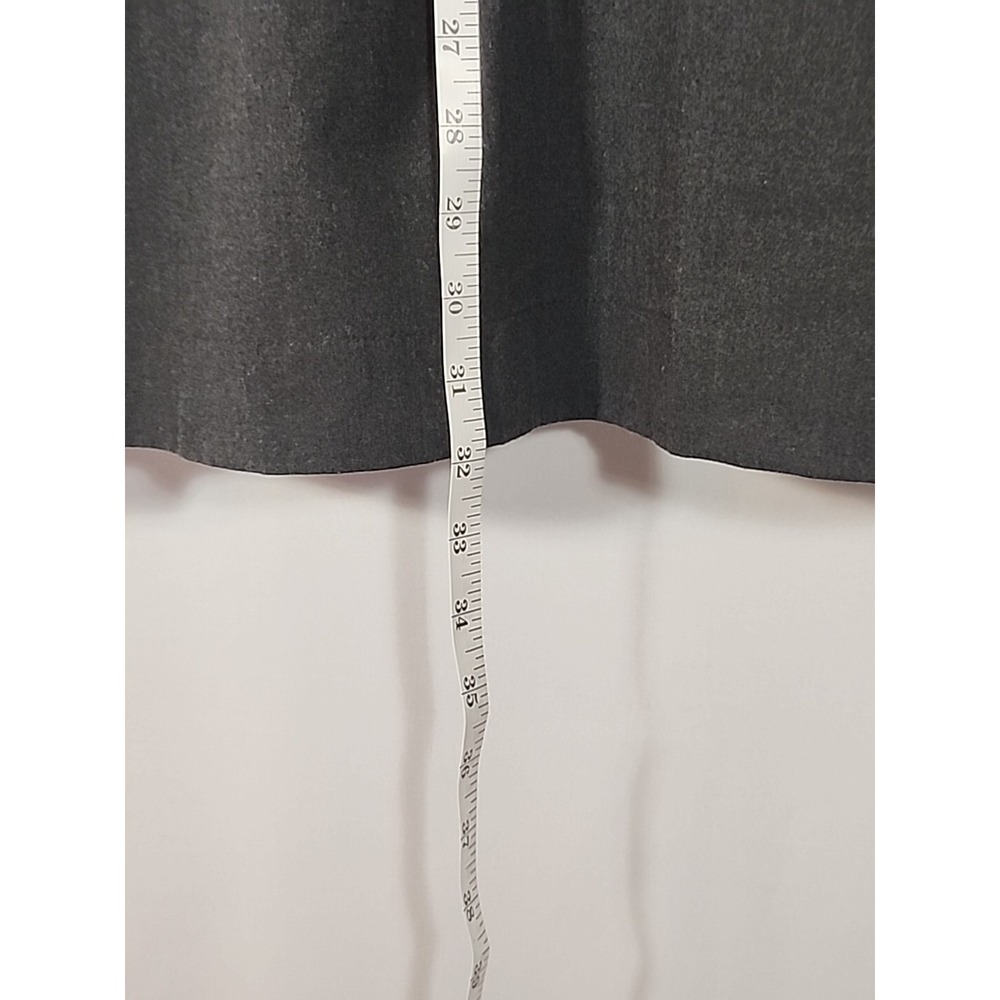 ZARA Oversized Button Front Shirt Jacket Shacket Dark Gray Boxy Utility Womens S - Picture 10 of 12